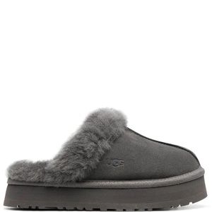 UGG Disquette Suede Fur
Platform Slides